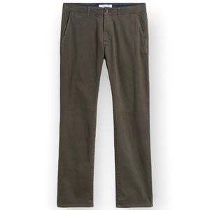 Flag & Anthem Lancaster Nashville Straight Leg Chino Pants Olive Green Sz 33/30